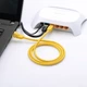 Кабель для інтернету - мережевий патч-корд UGREEN NW103 Cat 5e UTP Lan Cable 5m жовтий - зображення 6