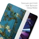 Чохол книжка, обкладинка для планшета Apple iPad Air 11" 2024/2025 (Квітучі гілки мигдалю, Ван Гог) епл айпад ейр 11 М2 case, аір М3 cover - зображення 5