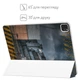 Чехол книжка, обложка для планшета Apple iPad Pro 12.9 2020-2022 (Чернобыльская станция) эпл айпад про M1 2021 M2 - изображение 6