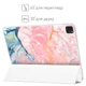 Чехол книжка, обложка для планшета Apple iPad 11" (A16) 2025 (Мрамор, акварель) 11th эпл айпад 11 generation - изображение 6