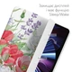 Чехол книжка, обложка для планшета Apple iPad Air 13" 2024/2025 (Красочные цветы) эпл айпад эйр 13 М2 case, аир М3 cover - изображение 5
