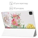 Чехол книжка, обложка для планшета Apple iPad Air 13" 2024/2025 (Красочные цветы) эпл айпад эйр 13 М2 case, аир М3 cover - изображение 6