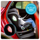 Автокрісло Kidnort Orn DK-080737 40-150 см чорне (5902983624875) - зображення 10