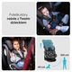 Автокрісло Kidnort Orn DK-080737 40-150 см чорне (5902983624875) - зображення 11