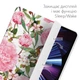 Чехол книжка, обложка для планшета Apple iPad Air 11" 2024/2025 (Красный букет) эпл айпад эйр 11 М2 case, аир М3 cover - изображение 5
