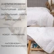 Одеяло летнее Полуторная 205х140 Стеганое микрофибра+силиконизированное волокно антиаллергенное Viluta Relax Light 200г/м2 - изображение 3