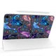 Чехол книжка, обложка для планшета Apple iPad Pro 12.9 2020-2022 (Розовый, мода, гламур, девчачьи, макарун, губы, полароид) эпл айпад про M1 2021 M2 - изображение 3