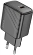 Мережевий зарядний пристрій Hoco CS22A Value single port PD30W charger Black (6942007609913) - зображення 3