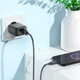 Мережевий зарядний пристрій Hoco CS21A Rich single port QC3.0 charger set Micro EU Black (6942007609890) - зображення 6
