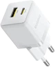 Мережевий зарядний пристрій Baseus Palm Fast Charger C+U 20W EU Moon White (P10111608213-00) - зображення 5