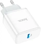Мережевий зарядний пристрій Hoco C104A Stage single port PD20W charger White (6931474782892) - зображення 4
