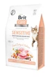 Brit Care Cat GF Sensitive HDiгestion Delicate Taste 0.4 кг сухой корм для кошек с чувствительным пищеварением - изображение 1