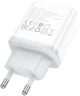 Сетевое зарядное устройство Hoco C105A Stage dual port PD20W+QC3.0 charger White (6931474782946) - изображение 6