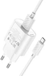 Сетевое зарядное устройство Hoco C109A Fighter single port QC3.0 charger set Micro White (6931474784827) - изображение 2