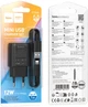 Мережевий зарядний пристрій Hoco C134A Solid single-port charger set iP EU Black (6942007621311) - зображення 2