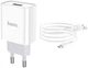 Мережевий зарядний пристрій Hoco C81A Asombroso single port charger set Micro 10.5W White (6931474727954) - зображення 4