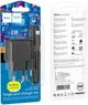Мережевий зарядний пристрій Hoco CS11A Ocean single port charger set Micro 10.5W Black (6942007603584) - зображення 2