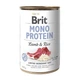 Brit Mono Protein Lamb & Rice 0.4 кг вологий корм для собак (ягня і рис) - зображення 1
