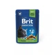 Brit Premium Cat Chicken for Sterilised pouch 100 г вологий корм для стерилізованих кішок - зображення 2