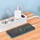 Сетевое зарядное устройство Hoco N27 Innovative single port PD20W charger White (6931474783455) - изображение 4