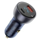 Автомобильное зарядное устройство 65W Baseus Dual Quick Charger Быстрая зарядка Зарядка в авто USB+Type-C CCKX-C0A - изображение 2
