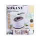 Мощный напольный отпариватель вертикальный для одежды SOKANY SK-4005 1800 Вт на 2 л Белый - изображение 7