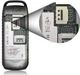 Мини телефон кнопочный Двойная SIM Bluetooth Гарнитура Мобильный сотовый SERVO B25 DUAL Nano сим карта Маленький Минителефон 7х3х1.2см устройство для связи размер зажигалки Оливковый - изображение 5