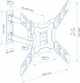 Настенное крепление Walfix R-393B - изображение 2