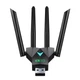 Двухдиапазонный Wi-Fi адаптер 1300 Mbps WiFi USB3.0 2.4G+5G 2.4G/5Ghz 4 антены - изображение 8