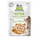 Корм влажный для котят Brit Care Cat Fillets in Gravy Choice Chicken филе в соусе с курицей, пауч, 85 г - изображение 1