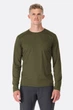 Футболка Rab Force LS Tee Olive оливкова L чоловіча - изображение 2