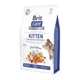Сухой корм Brit Care Cat by Nutrition Kitten Gentle Digestion Strong Immunity для котят, с лососем, 2 кг - изображение 1