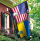 Прапор України - США Postcardua Stand With Ukraine CUS-1 - изображение 1