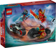 Klocki konstrukcyjne LEGO Ninjago Wyścig motocyklowy Kaia 79 elementów (71838) - obraz 6