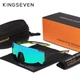 Протиударні велосипедні поляризаційні сонцезахисні окуляри KINGSEVEN 920 Black Green C14 - зображення 1