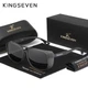 Чоловічі поляризаційні сонцезахисні окуляри KINGSEVEN 790 Clear Gray - зображення 1