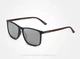 Мужские поляризационные солнцезащитные очки KINGSEVEN 7365 Matte Black Silver - изображение 3