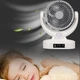 Аккумуляторный вентилятор на солнечной батарее с подсветкой и 3 скоростями портативный с LED лампой (S1305) - изображение 3