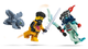 Klocki konstrukcyjne LEGO Ninjago Mech bojowy Spinjitzu Arina 213 elementów (71839) - obraz 5