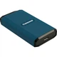 Накопичувач зовнішній SSD USB 3.2 Gen 2 Type-C 1TB Transcend ESD410C Blue (TS1TESD410C) - изображение 1