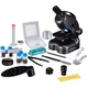 Микроскоп Bresser Junior CM-04 100x-900x Black з набором для дослідів і адаптером для смартфона (14951) (931504) - изображение 5