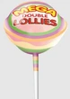 Набір льодяників на паличці Swizzels Double Lollies Sweets Dispenser Box 100шт - зображення 2