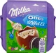 Набір шоколадних яєць Milka Löffel Ei Oreo Alpenmilch Schokolade gefüllt mit Oreocreme 128г - зображення 1