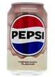 Газований напій Pepsi Cream Soda Zero Sugar 330мл - зображення 1