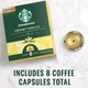 Кофе в капсулах Starbucks By Nespresso Vertuo Line Creamy Vanilla 8шт, 100г - изображение 2