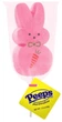 Маршмеллоу на палочке Peeps Pink Marshmallow Bunny Pop в форме зайца 42г - изображение 4