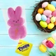 Маршмеллоу на палочке Peeps Pink Marshmallow Bunny Pop в форме зайца 42г - изображение 8