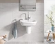 Полупьедестал для раковины Euro Ceramic Grohe 39201000 - изображение 7