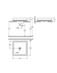 Умывальник Grohe Cube Ceramic 400x400 мм 3948200H - изображение 2