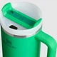 Термочашка Stanley Quencher H2.0 FlowState Stainless Steel Vacuum Insulated Tumbler Meadow Зелена 1183мл - зображення 3